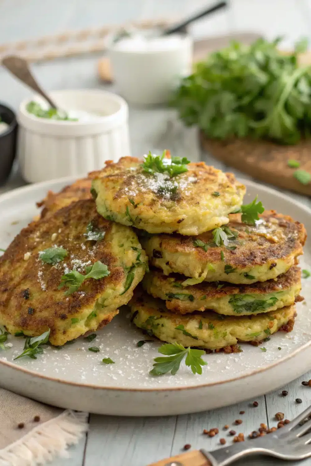 zucchini fritters